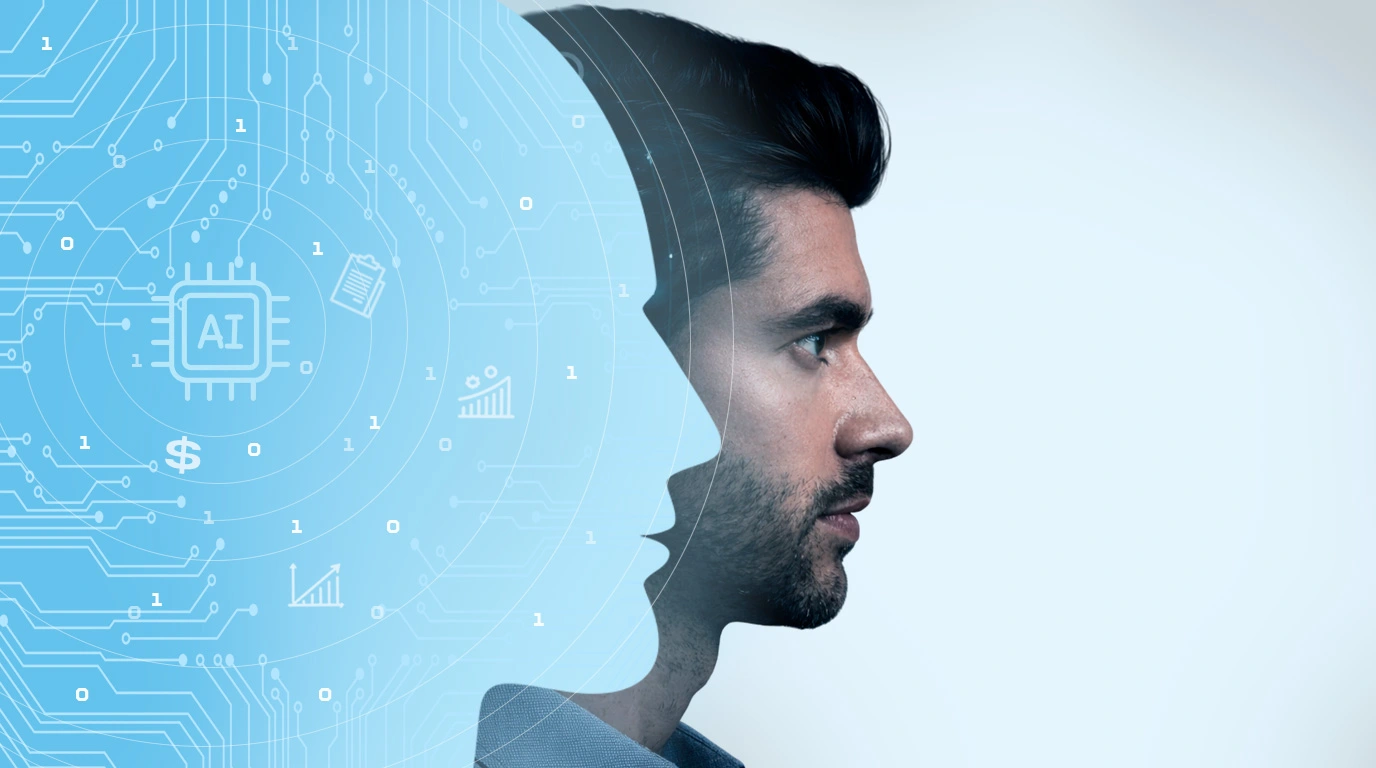 Representação de inteligência artificial e visão estratégica na contabilidade moderna em 2026